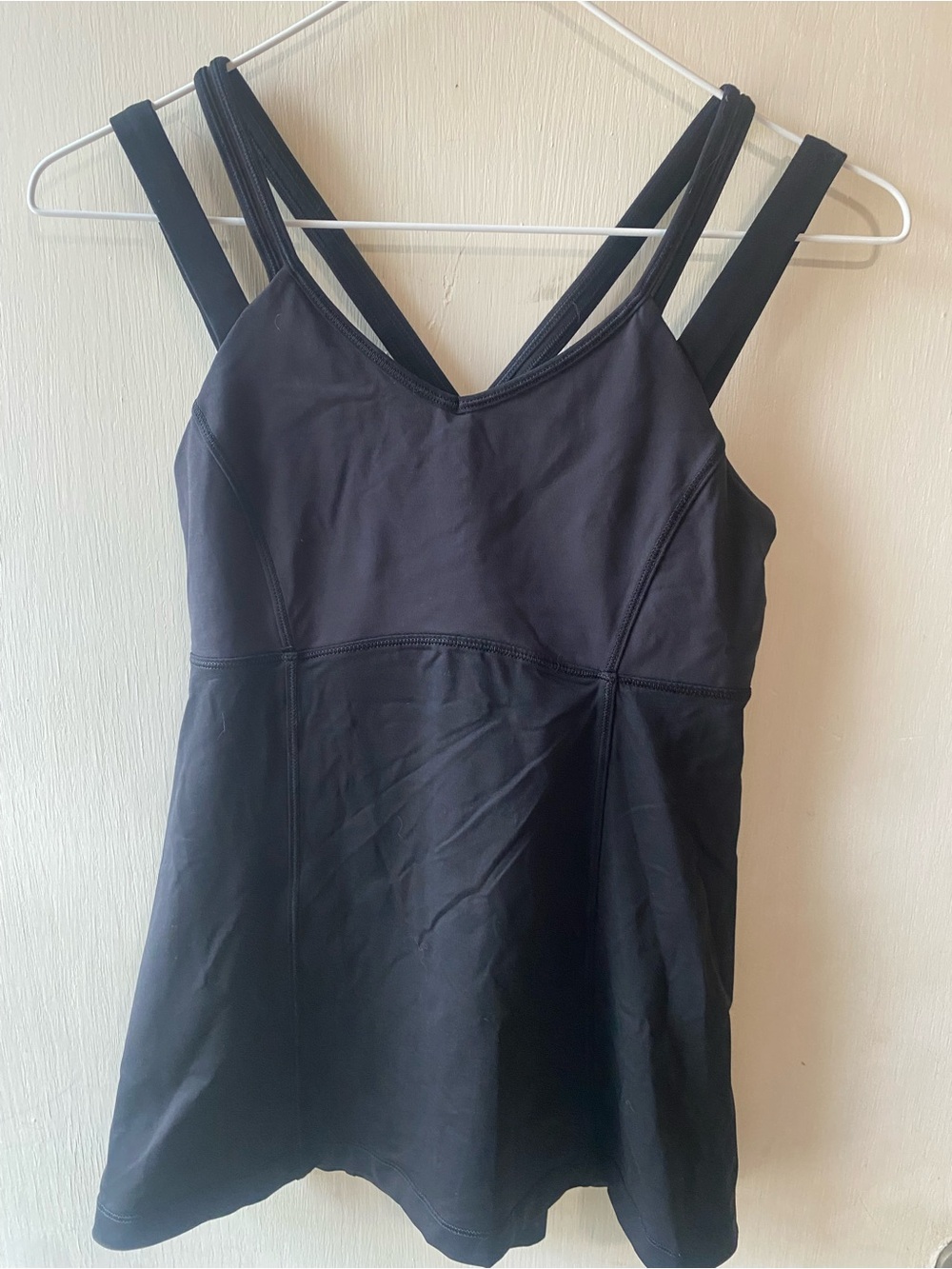 Lululemon Black Double-Strap Active Tank